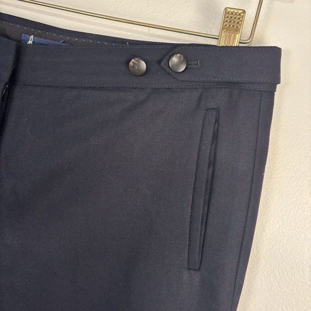 J Crew Womens 6 Navy Blue Wool City Fit Fully Lined Dress Pants Trousers 89022 - Picture 4 of 8